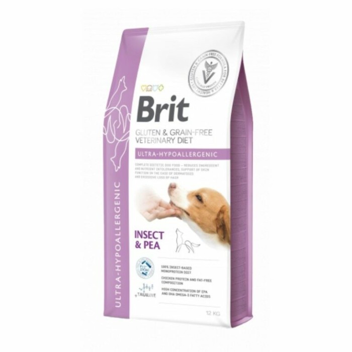 Brit Veterinary Diet Ultra-Hypoallergenic 2kg | Insetti Grain Free