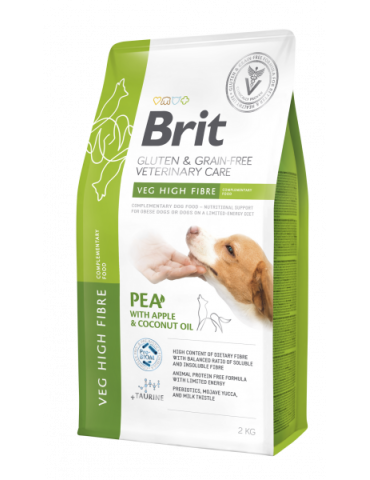 Brit Veterinary Diet Veg High Fibre 2kg | Vegetale Grain Free