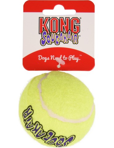 KONG SqueakAir Ball Gialla | Pallina Sonora per Cani Sicura