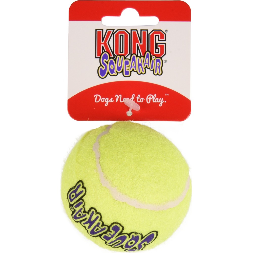 KONG SqueakAir Ball Gialla | Pallina Sonora per Cani Sicura