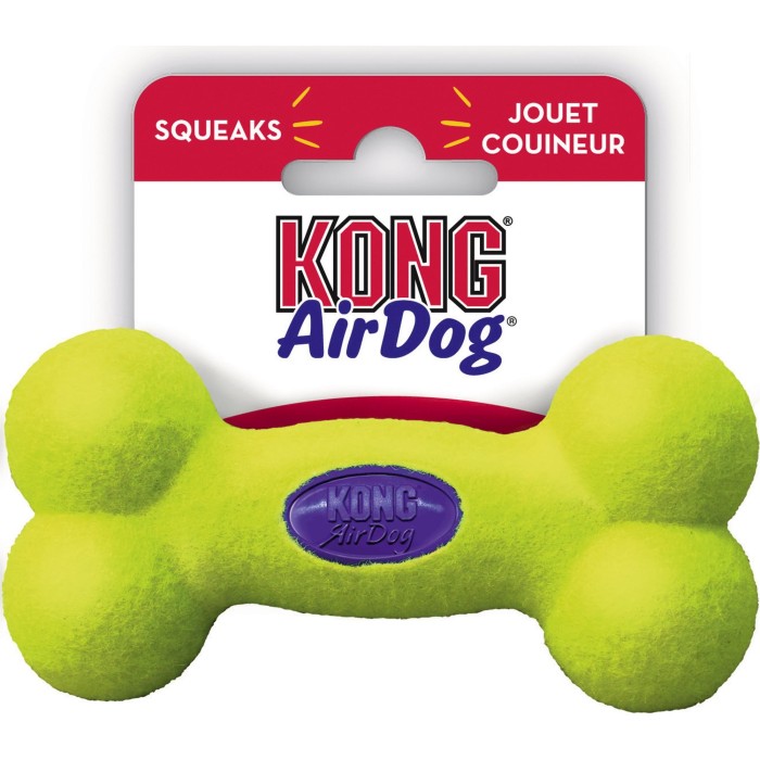 KONG AirDog Bone Large | Osso Sonoro per Cani Taglia Grande