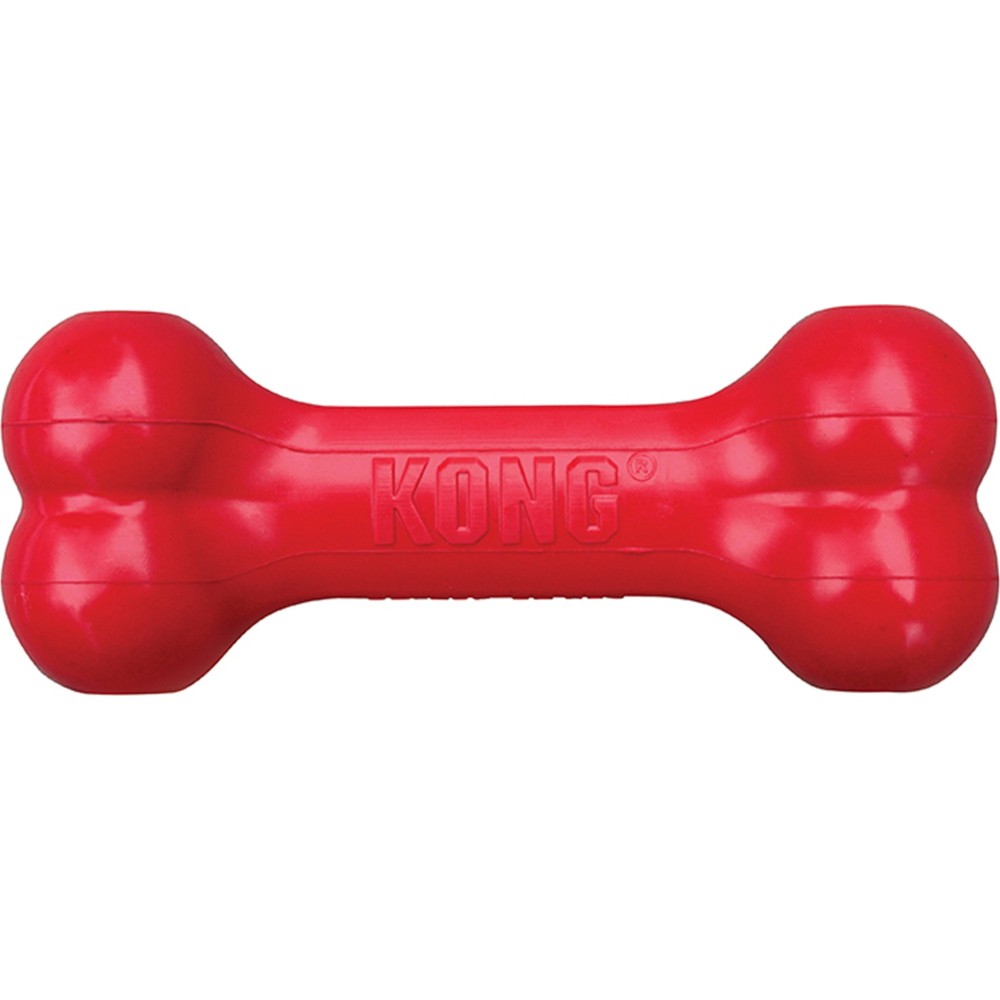 KONG Goodie Bone Rosso | Osso in Gomma Riempibile per Cani