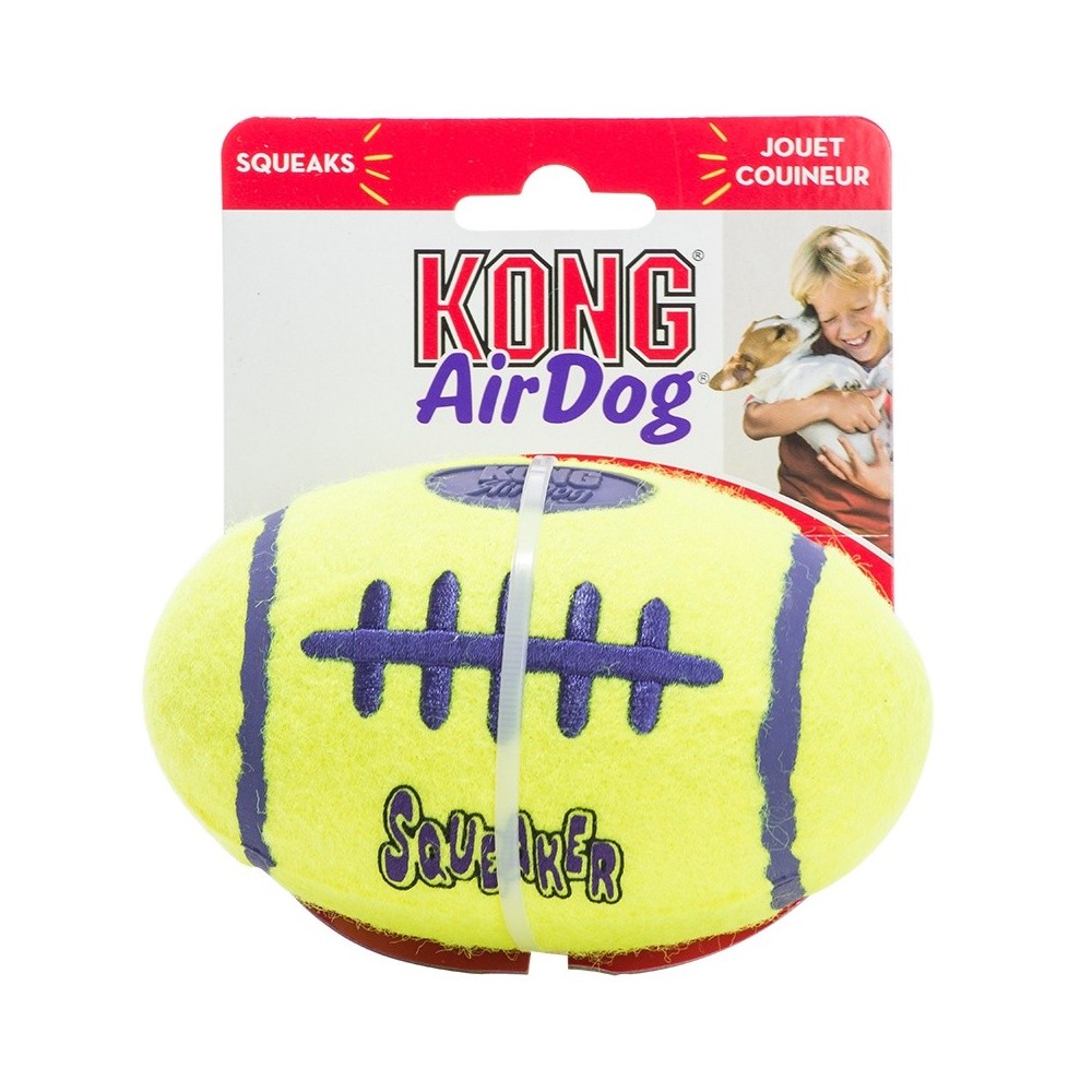 KONG AirDog Football Large | Palla Sonora per Cani Grandi
