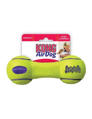 KONG AirDog Dumbbell Small | Manubrio Sonoro per Cani Piccoli