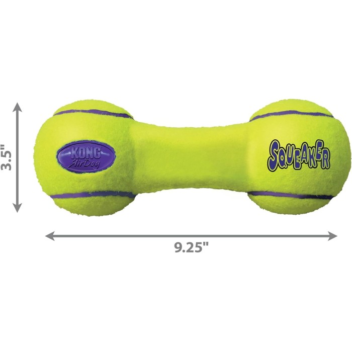 KONG AirDog Dumbbell Large | Manubrio Sonoro per Cani Grandi