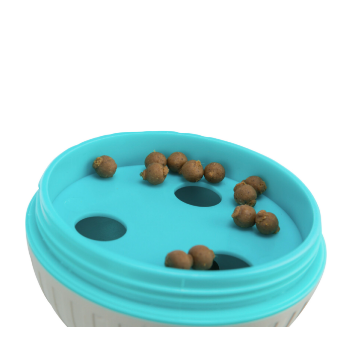 Palla Snack Trixie Blu | Gomma TPR Silenziosa