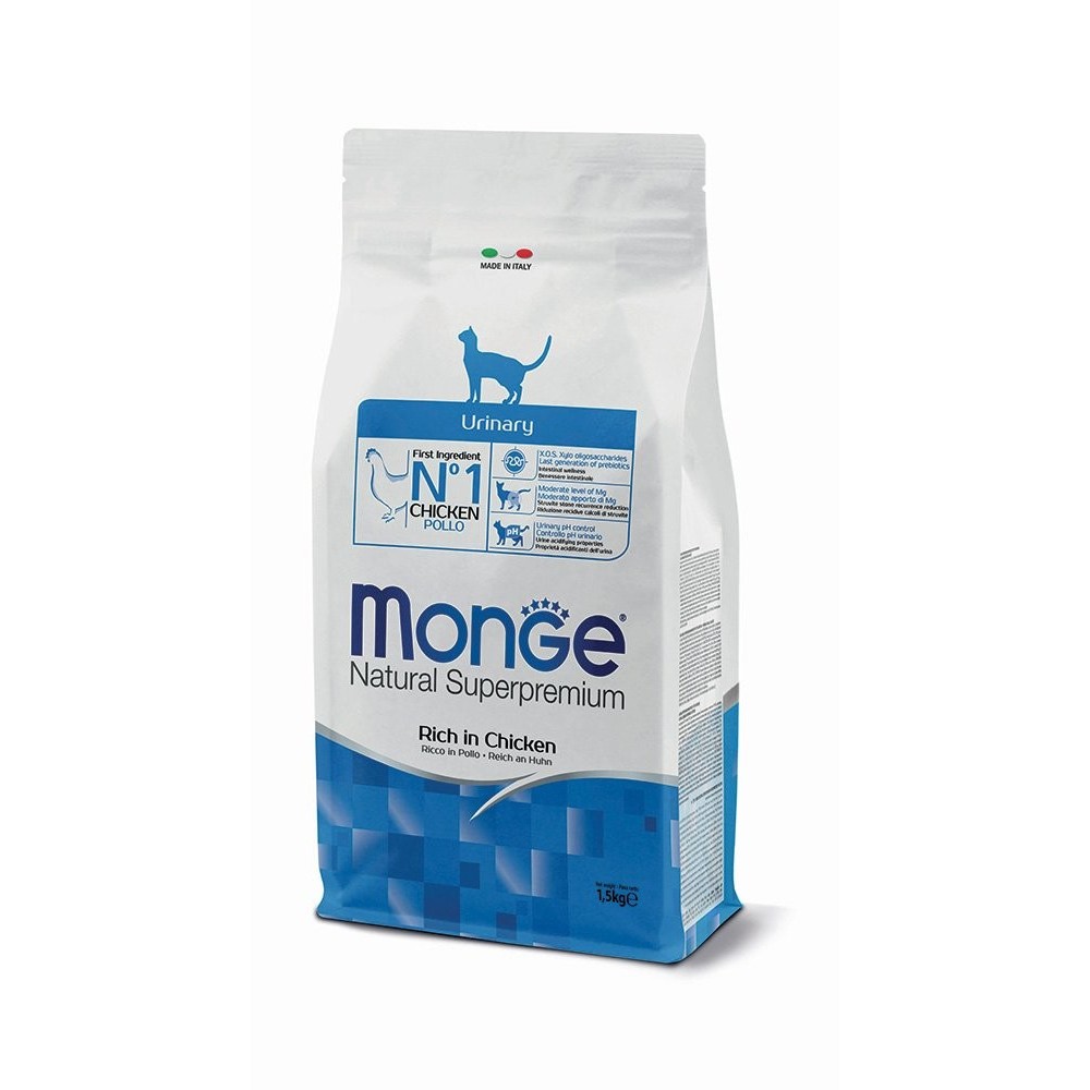 Monge Natural Superpremium Urinary Ricco in Pollo 1,5 Kg | Zoopluto