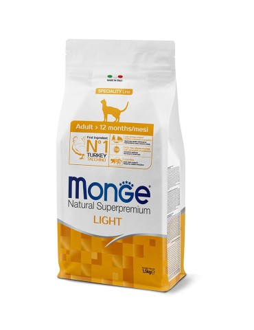 Monge Natural Superpremium Adult – Light Tacchino 1,5 Kg | Zoopluto