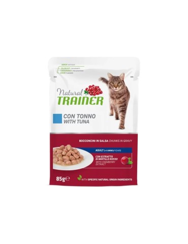 Bustine Gatto Natural Trainer Adult Tonno 85 g