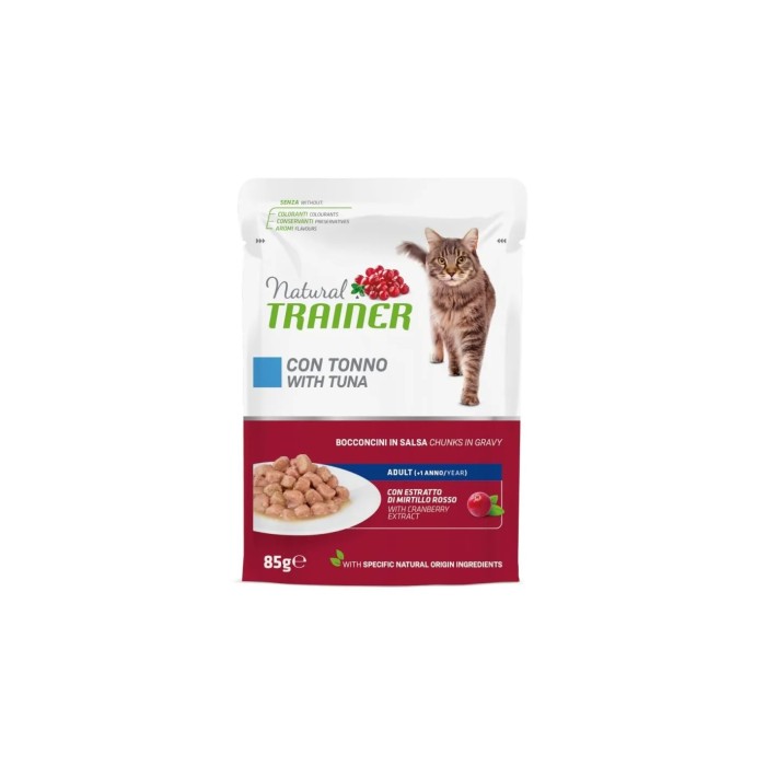 Bustine Gatto Natural Trainer Adult Tonno 85 g