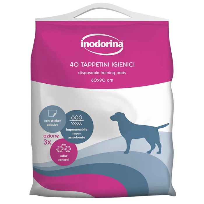 Inodorina Tappetini Neutro 40 pz 60x90 cm | Zoopluto
