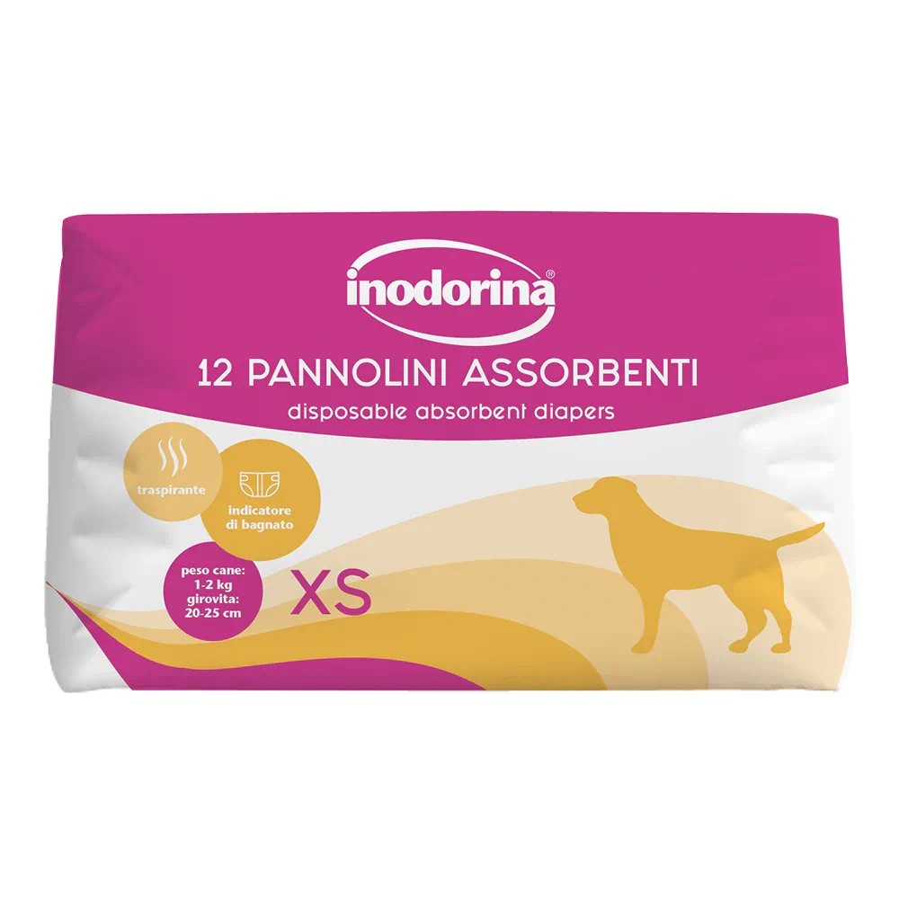Inodorina Pannolini XS 12 pz | Zoopluto