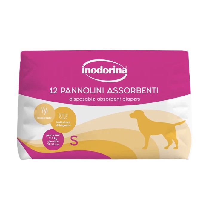 Inodorina Pannolini S 12 pz | Zoopluto