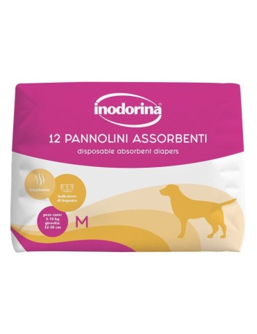 Inodorina Pannolini M 12 pz | Zoopluto