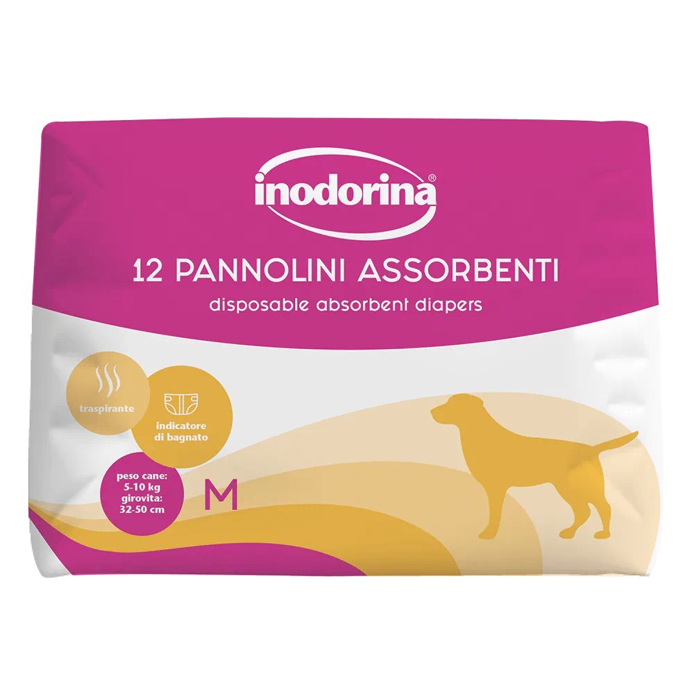 Inodorina Pannolini M 12 pz | Zoopluto