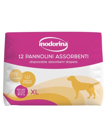 Inodorina Pannolini XL 12 pz | Zoopluto