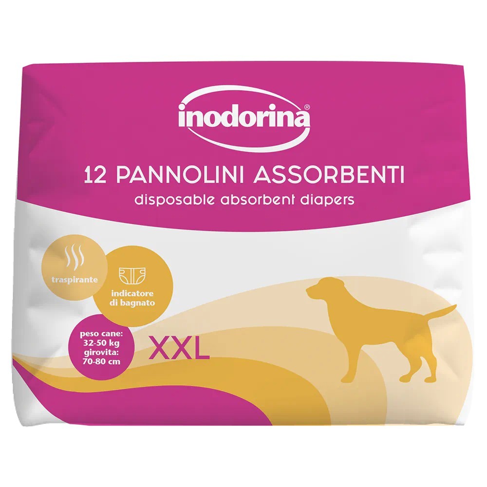 Inodorina Pannolini XXL 12 pz | Zoopluto