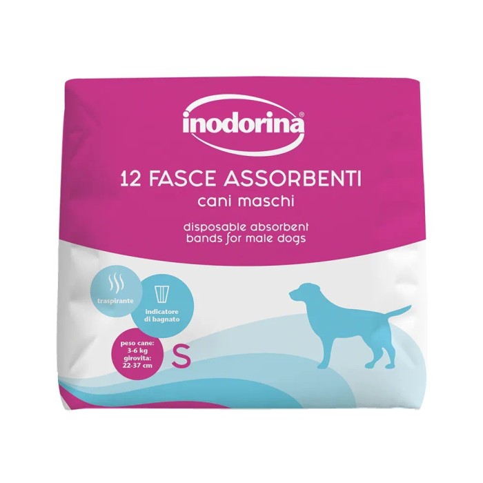 Inodorina Fasce Maschi S 12 pz | Zoopluto