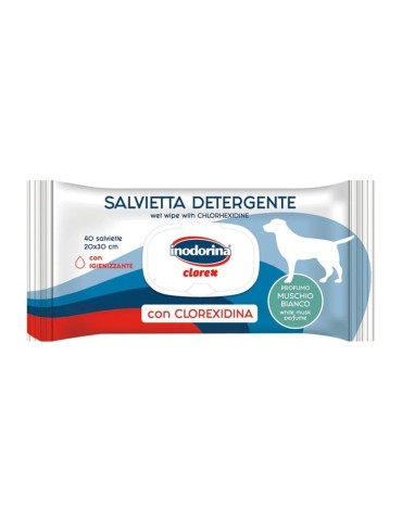 Inodorina Salviette EveryDay Muschio Bianco 40 pz | Zoopluto