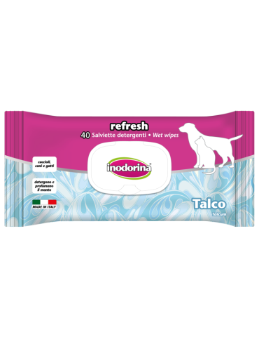 Inodorina Salviette EveryDay Talco 40 pz | Zoopluto