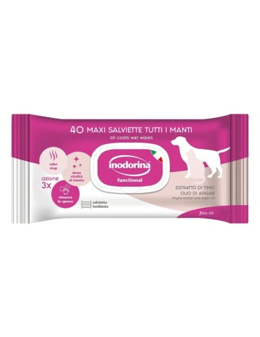 Inodorina Salviette Tutti i Manti Latte e Vaniglia 40 pz | Zoopluto