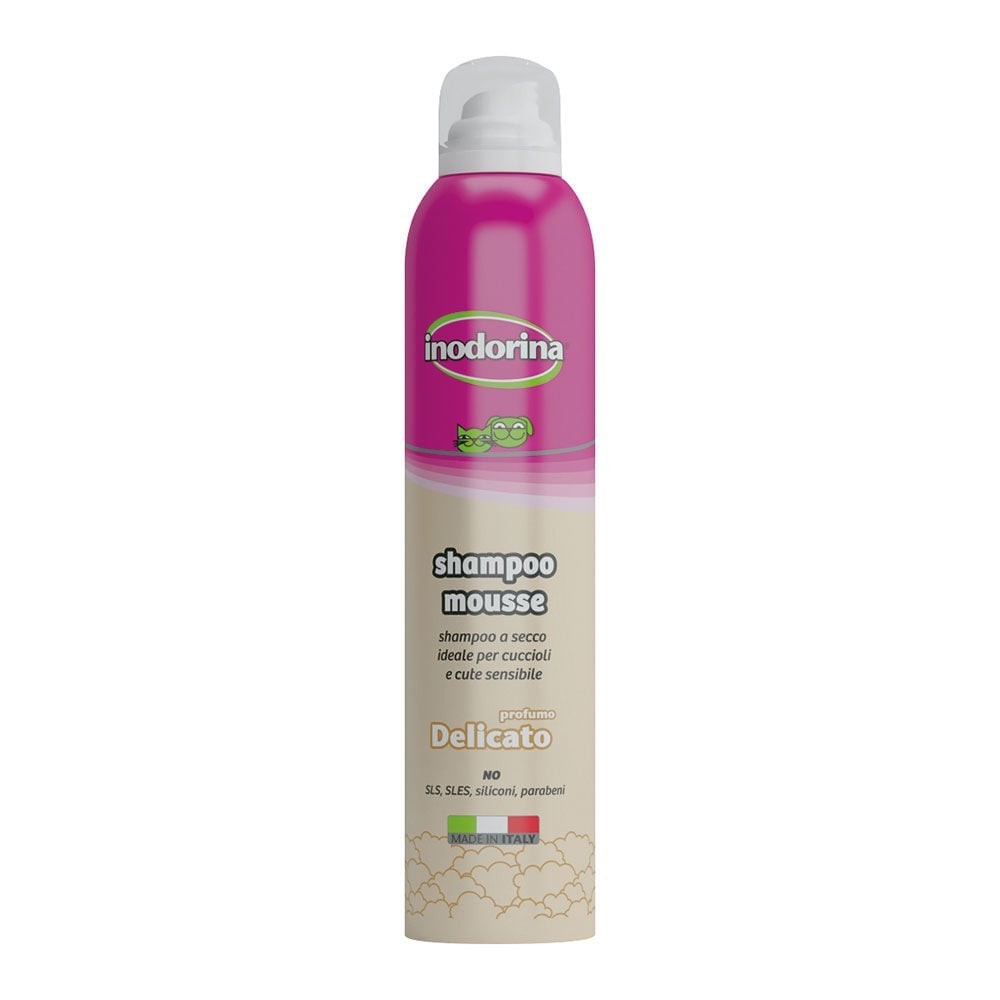 Inodorina Shampoo Mousse Delicato 300 ml | Zoopluto