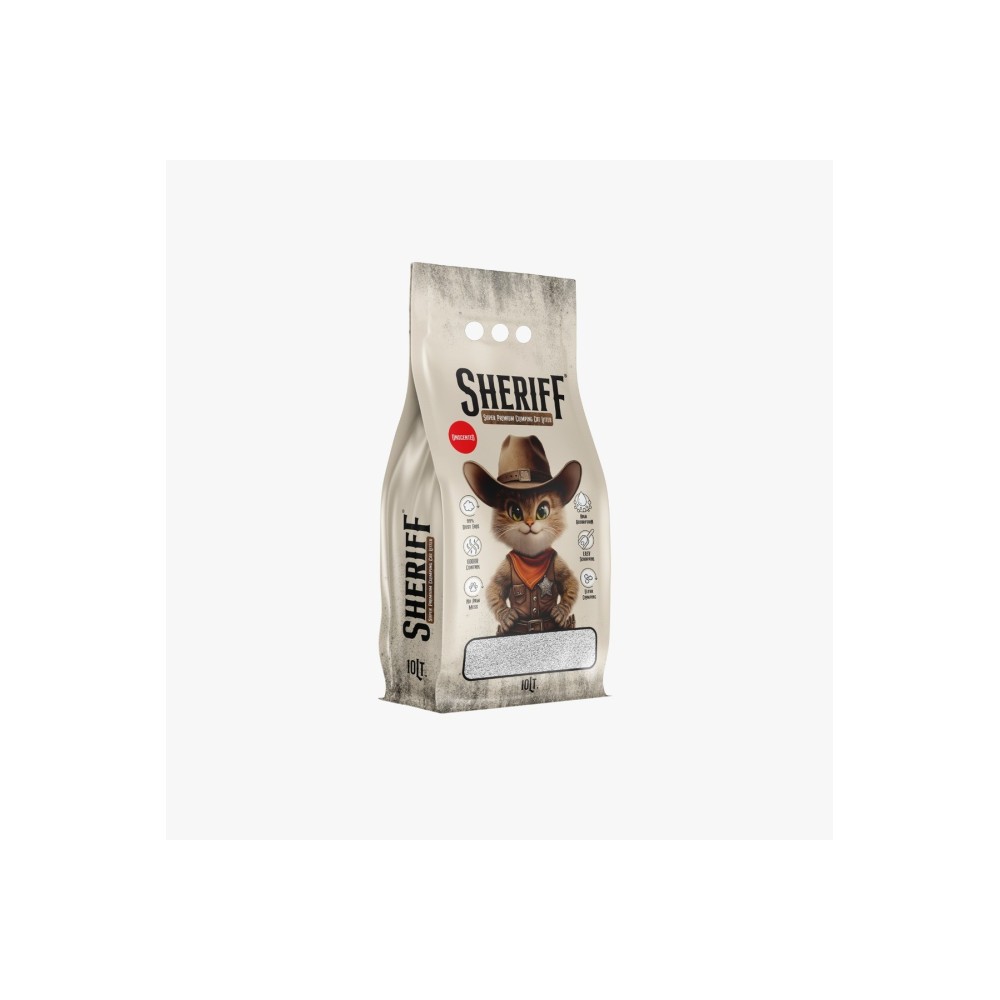 Sheriff Lettiera Gatto Carboni Attivi 10 L | Zoopluto