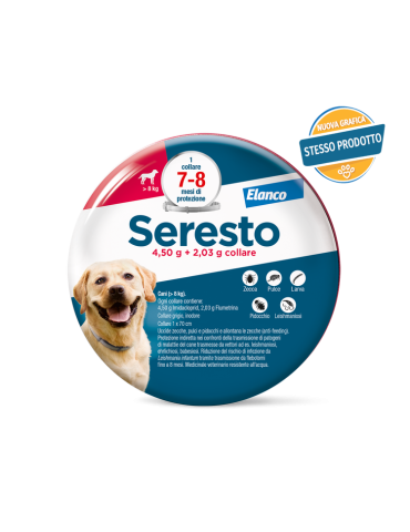 Seresto Collare Cane oltre 8 Kg 70 cm | Zoopluto