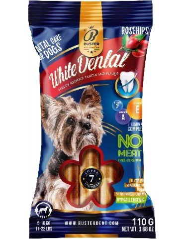 Caliendo Dental Stick Hypo White Dental Classic Rosa Canina 7 pz 110 Gr | Zoopluto