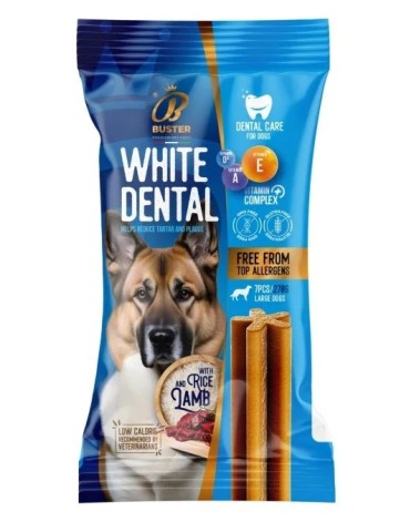 Caliendo Dental Stick Hypo White Dental Mais e Riso Agnello e Mela 7 pz 270 Gr | Zoopluto