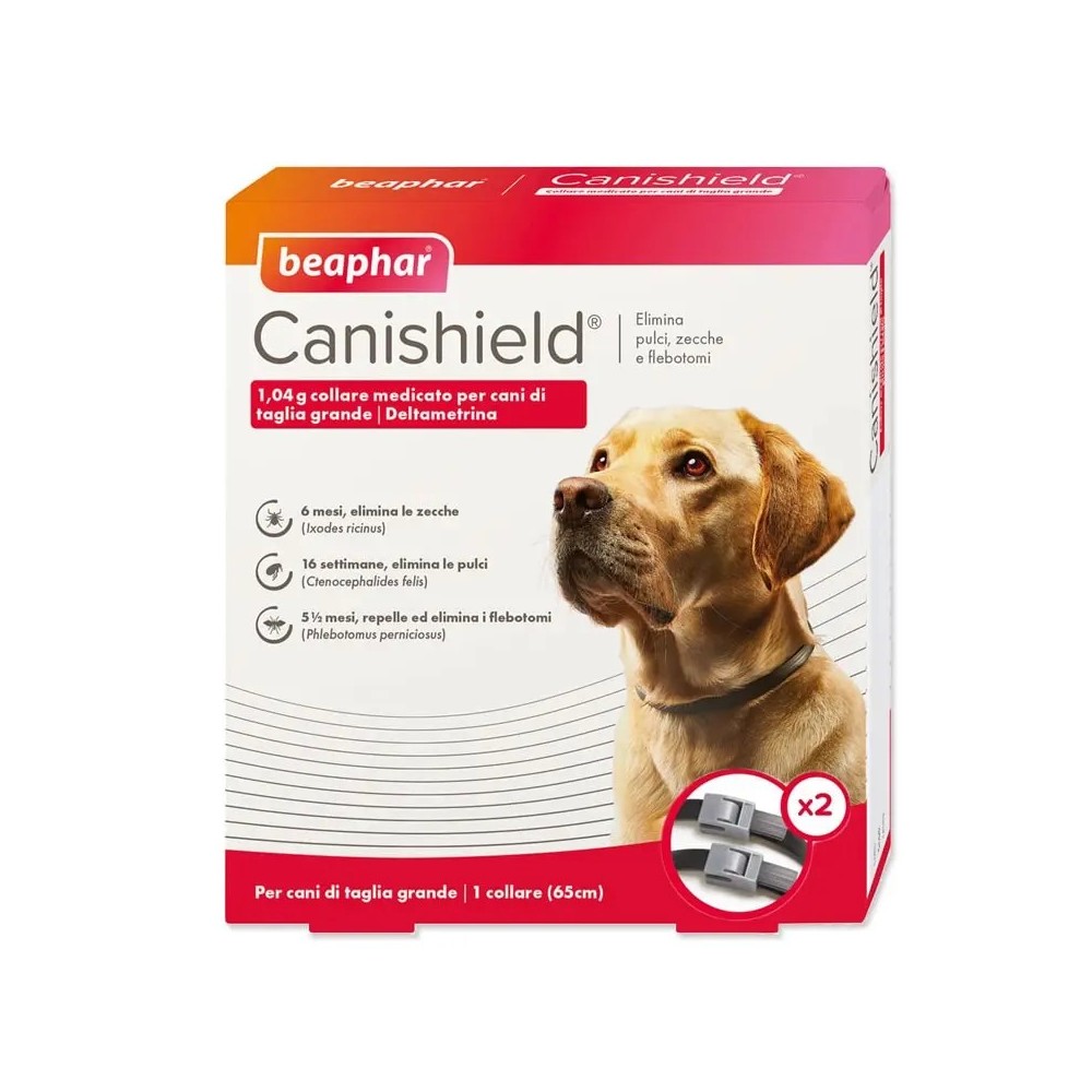 Beaphar Canishield Cane L 2 Collari 65 cm | Zoopluto