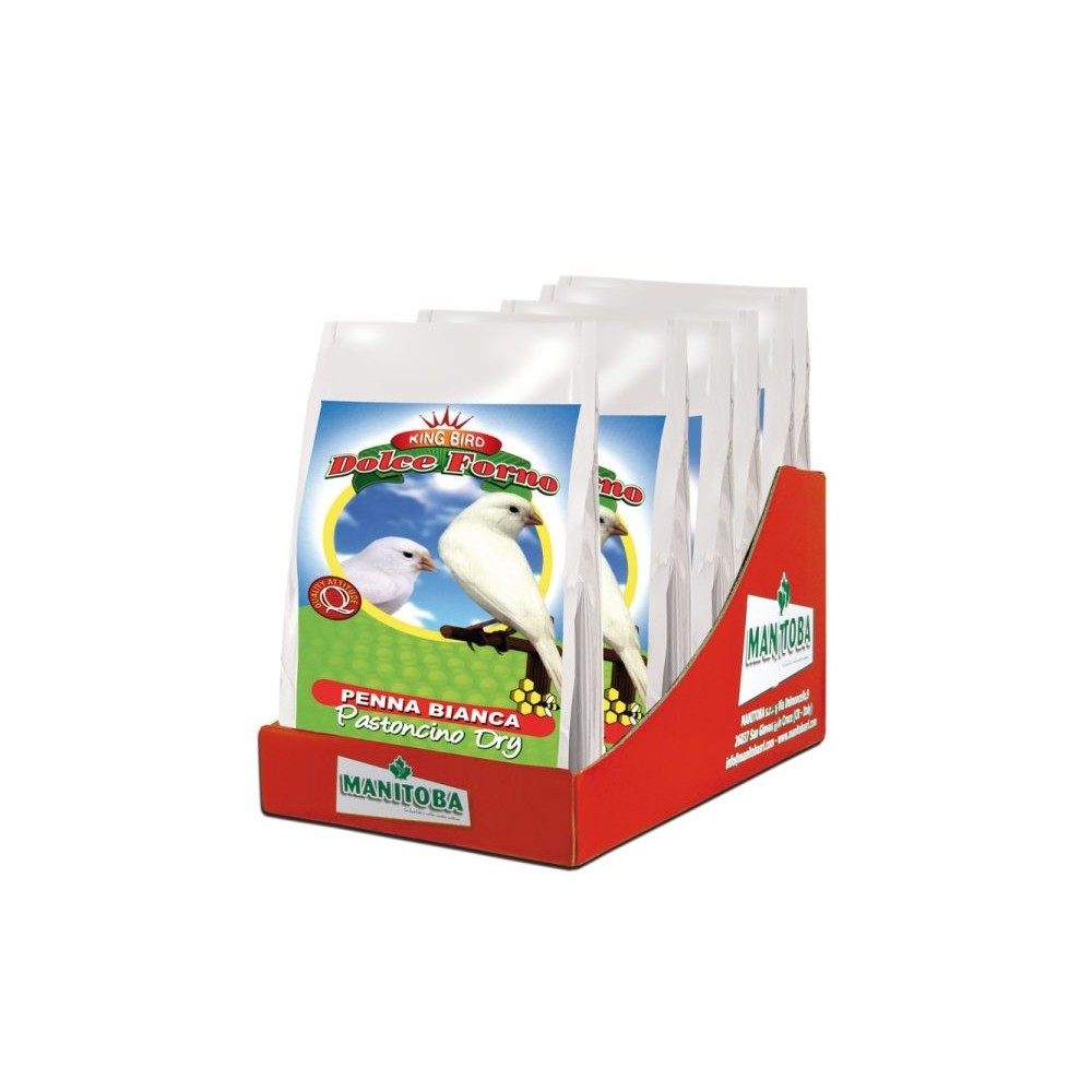 Manitoba Penna Bianca Secco Canarini 1 Kg | Zoopluto