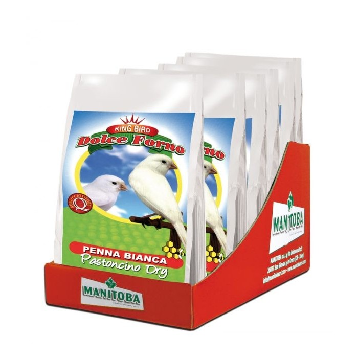Manitoba Penna Bianca Secco Canarini 1 Kg | Zoopluto