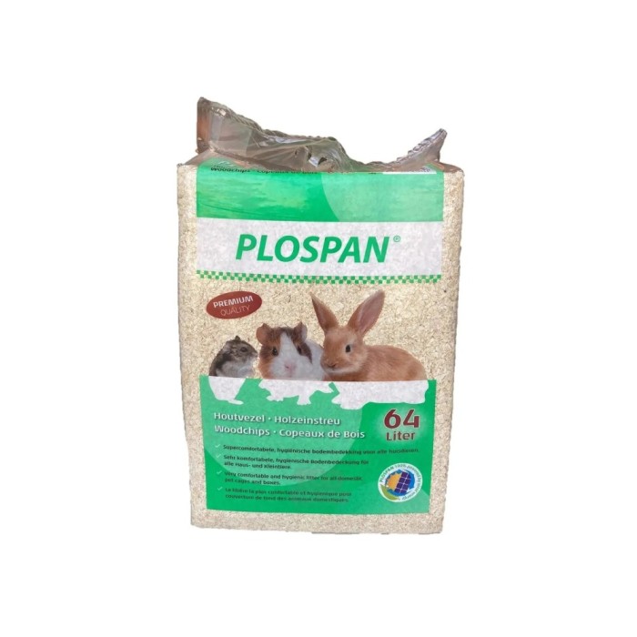 Plospan Trucioli Naturali 64 L 4 Kg | Zoopluto