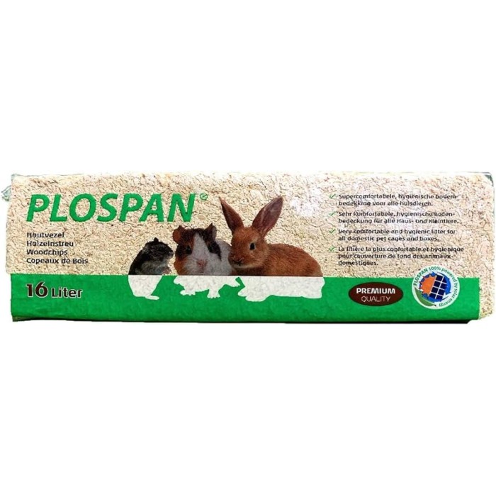 Plospan Trucioli Naturali 16 L 1 Kg | Zoopluto