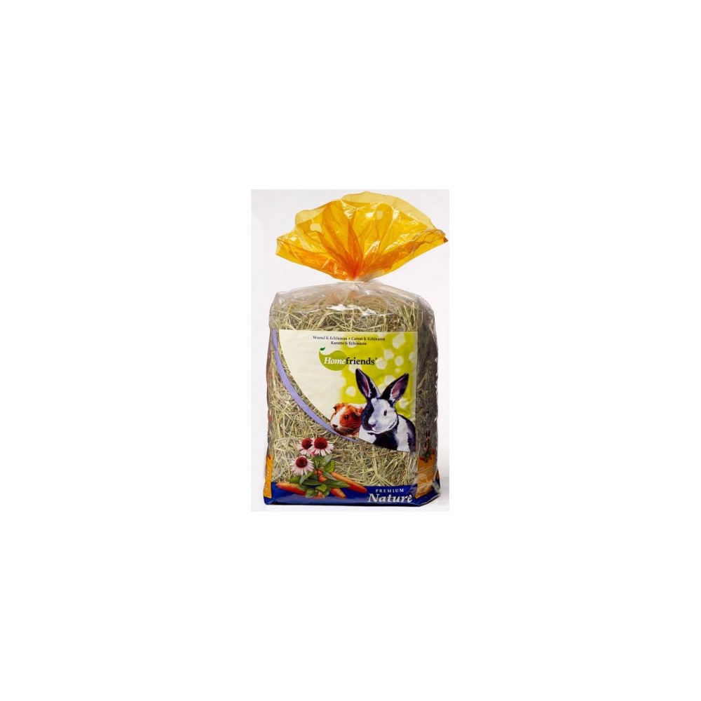 Homefriends Fieno con Carota ed Echinacea 500 g | Zoopluto