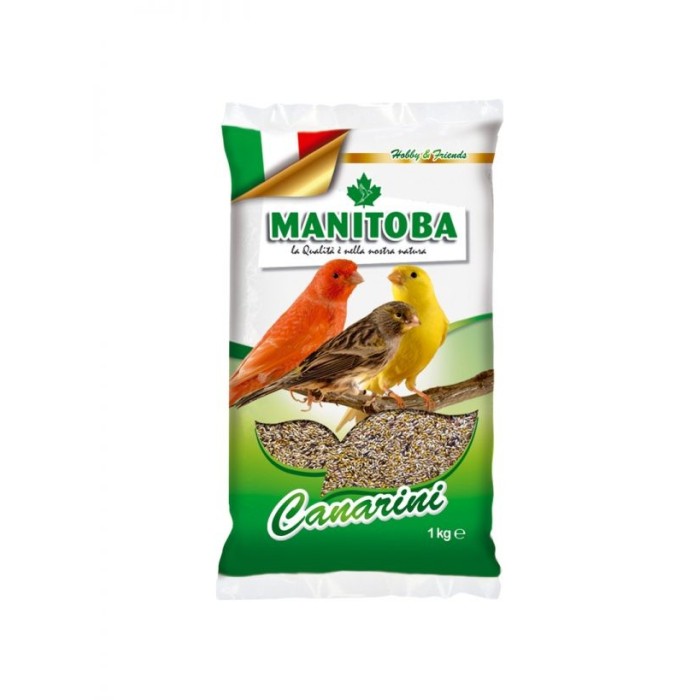 Manitoba T1 Biscuit Canarini con Biscotto 1 Kg | Zoopluto