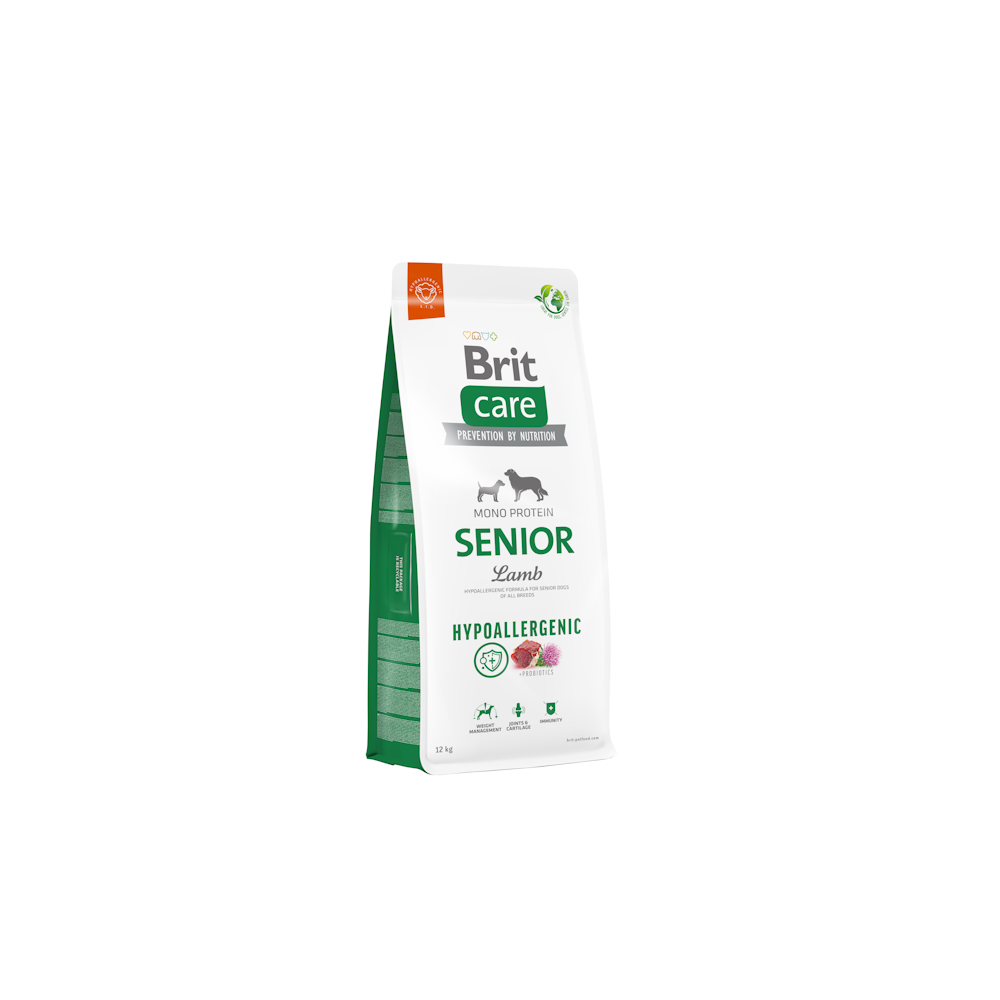 Brit Care Hypoallergenic Senior Agnello Crocchette per | Zoopluto