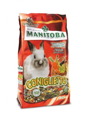 Coniglietto Muesli Completo per Conigli 2,5 Kg | Zoopluto