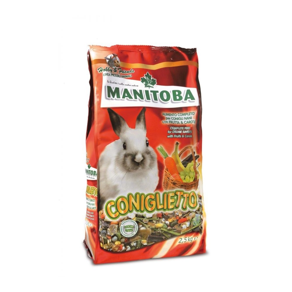 Coniglietto Muesli Completo per Conigli 2,5 Kg | Zoopluto