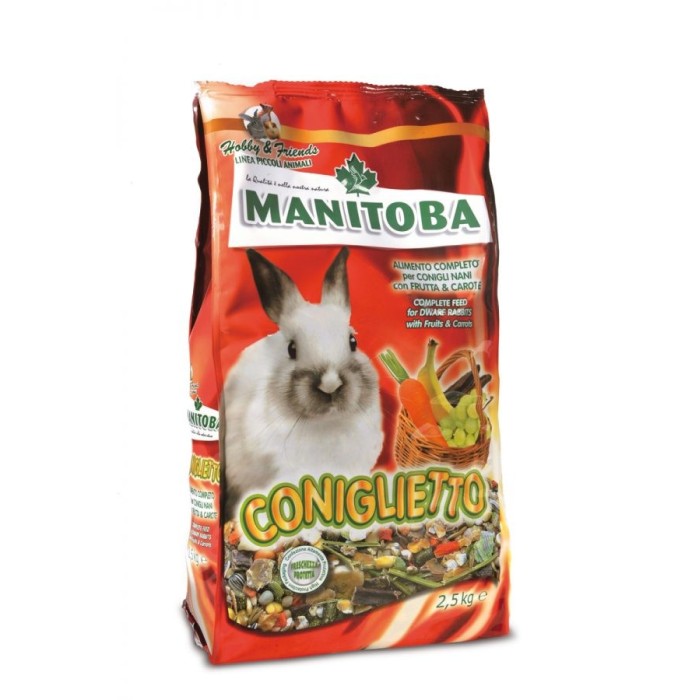 Coniglietto Muesli Completo per Conigli 2,5 Kg | Zoopluto