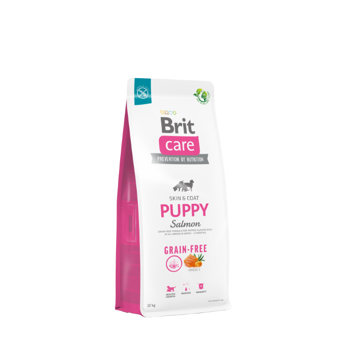 Brit Care Grain Free Puppy 3 KG - Crocchette Salmone & Patate per Cuccioli