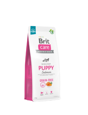 Brit Care Grain Free Puppy 12 KG - Crocchette Salmone & Patate per Cuccioli