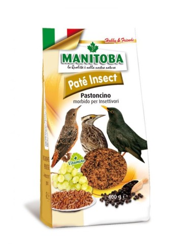 Manitoba Paté Insect Insettivori 400 g | Zoopluto
