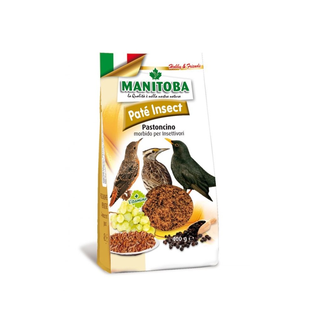 Manitoba Paté Insect Insettivori 400 g | Zoopluto