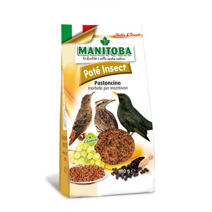 Manitoba Paté Insect Insettivori 400 g | Zoopluto