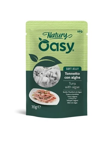 Oasy Natury Tonnetto con Alghe 70 g | Zoopluto