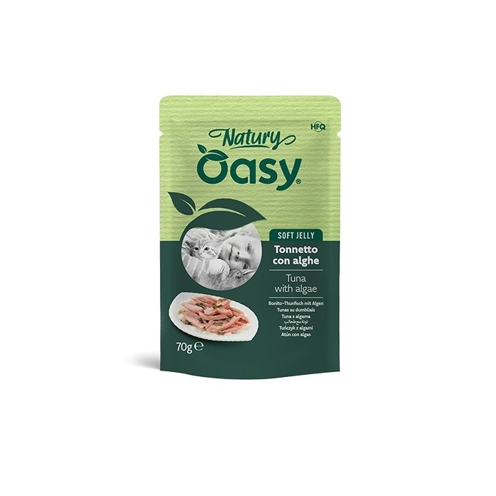 Oasy Natury Tonnetto con Alghe 70 g | Zoopluto