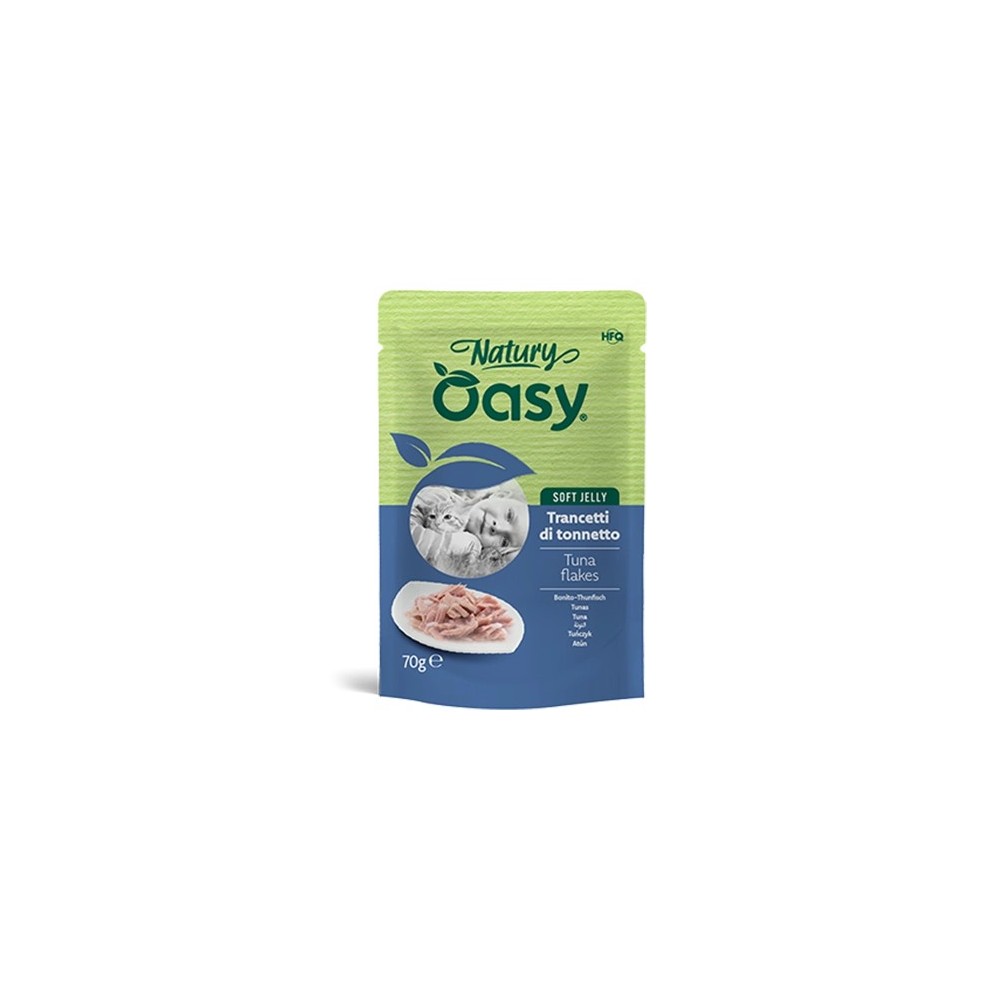 Oasy Natury Trancetti di Tonnetto 70 g | Zoopluto