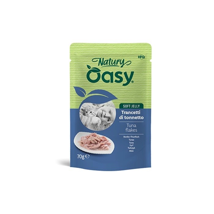 Oasy Natury Trancetti di Tonnetto 70 g | Zoopluto